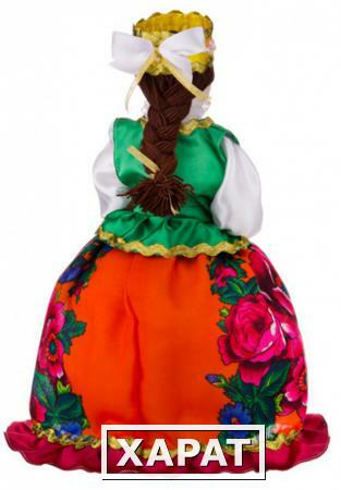 Фото Кукла-грелка на чайник ручной работы "аскольда" высота=45 см. без упаковки Ооо "каммак" (15-2078)