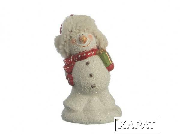 Фото Фигурка "снеговик" 7.5*5.2*11.6см Polite Crafts&amp;gifts (156-736)
