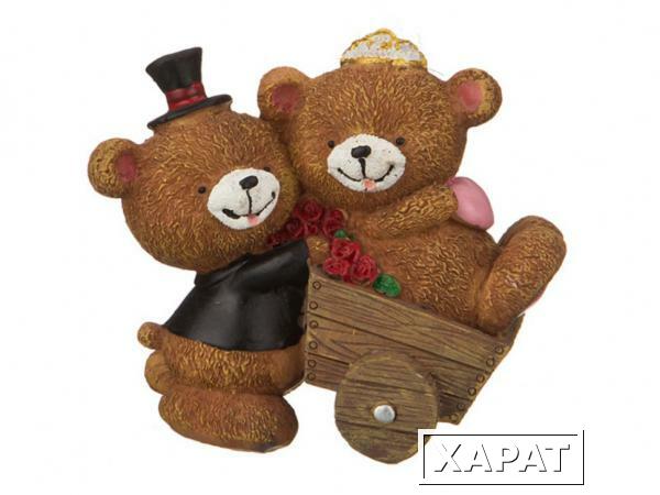 Фото Фигурка "lovely bears" 11*5.5*9.8 см. Polite Crafts&amp;gifts (156-369)