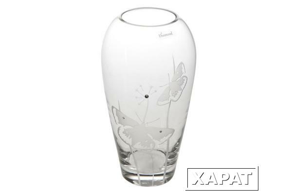 Фото Ваза для цветов Бабочки 32 см Deco Glass ( D4235_0300_X2546AL )