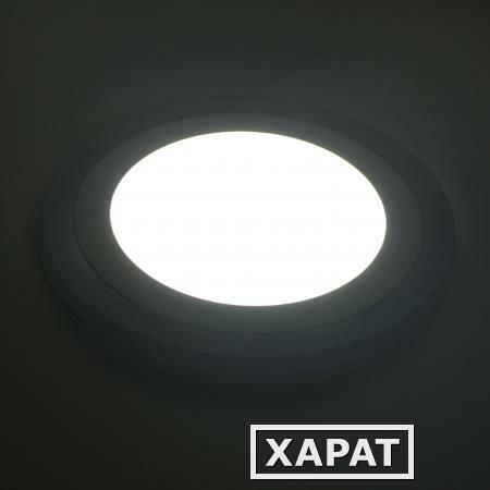 Фото DMLED Встраиваемый светодиодный светильник LED RD МАТ ТРЕХРЕЖИМНЫЙ 16W