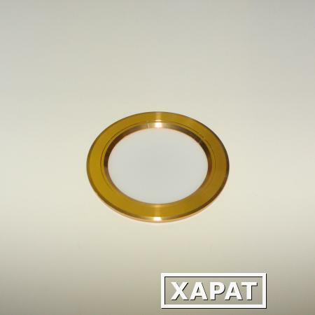 Фото DMLED Встраиваемый светодиодный светильник LED TD-02 5W GOLD