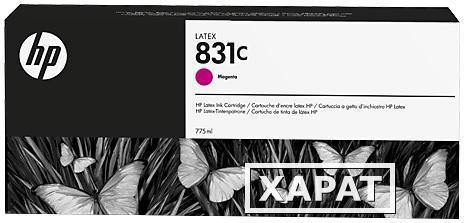 Фото HP 831C 775-ml Magenta Latex Ink Cartridge