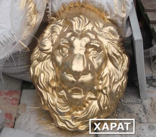 Фото Декор для забора "Голова льва"