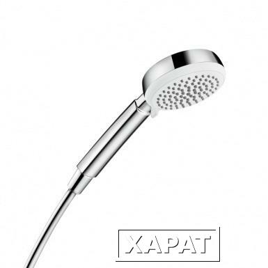 Фото Hansgrohe Crometta 100 Vario EcoSmart 26827400 Ручной душ (хром/белый)