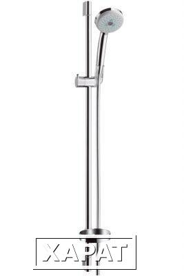 Фото Hansgrohe Croma 100 Multi EcoSmart/Unica’C 27655000 Душевой гарнитур (хром)