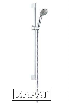 Фото Hansgrohe Crometta 85 1jet/Unica'Crometta 27728000 Душевой гарнитур (хром)