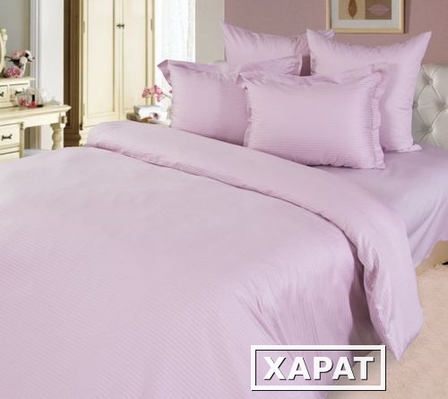 Фото Комплект постельного белья для гостиниц 1,5-спальный «Ваниль», жаккард-сатин