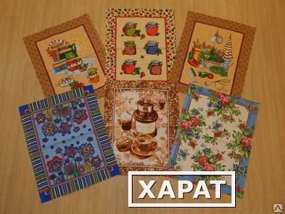 Фото Полотенце купон рогожка 50*60