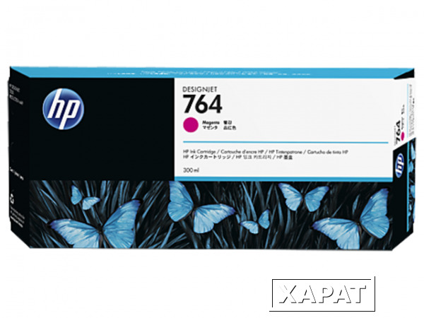 Фото HP 764 300-ml Magenta Designjet Ink Cartridge