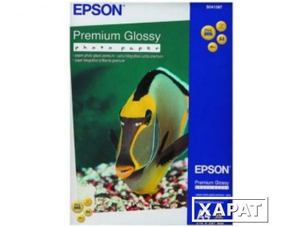Фото Epson Premium Glossy Photo Paper 255 гр/м2, A4 (20 листов)
