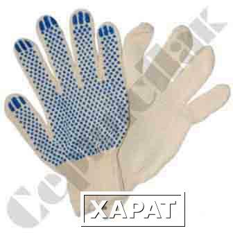 Фото Продаем рабочие перчатки х/б с ПВХ "Worker" в городе Тула по оптовым ценам. Возможна доставка по Тульской области