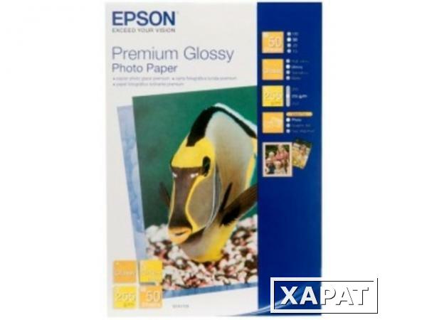 Фото Epson Premium Glossy Photo Paper, 255 гр/м2, 10 х 15 (50 листов)