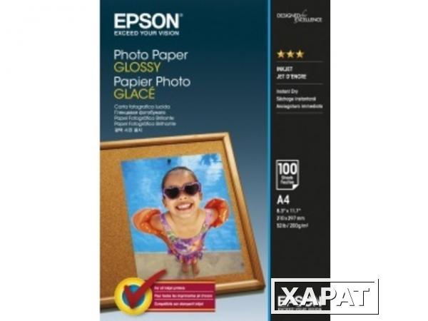 Фото Epson Photo Paper Glossy 200 гр/м2, A4 (100 листов)