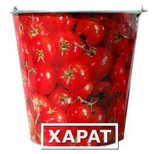 Фото Оцинкованное ведро для непищевых продуктов на 5 литров центроинструмент помидоры 1040-5-2