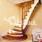 Фото №4 Лестница из дерева для дома и дачи готовые и под заказ
