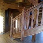 Фото №4 Изготовление деревянной лестницы москва