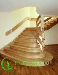 Фото №3 Изготовление деревянных лестниц