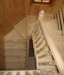 фото Деревянные интерьерные лестницы