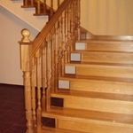 Фото №17 Изготовление деревянных лестниц на заказ