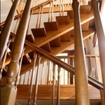 Фото №6 Изготовление деревянных лестниц на заказ