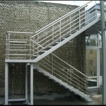 Фото №4 Металлические лестницы и перила