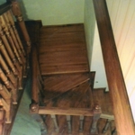 Фото №2 Лестницы из массива дерева