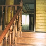 Фото №12 Лестницы из массива дерева