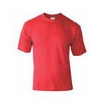 фото Мужская футболка красная (кулирка, размеры 42-60, артикул Ф-2)