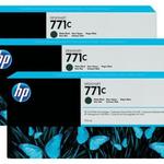 фото Расходные материалы HP 771C Matte Black Ink Cartridge 3-Pack