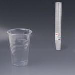 фото Одноразовые стаканы ЛАЙМА Бюджет, комплект 100 шт., пластиковые, 0,2 л, прозрачные, ПП, холодное/горячее