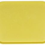 фото Поднос столовый из полистирола 450х355 мм желтый [1730]