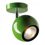 фото LIGHT EYE 1 GU10 светильник накладной для лампы GU10 50Вт макс., зеленый | 149065 SLV