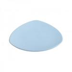 фото Тарелка десертная керамическая, 220 мм, треугольная, серия Трабзон, голубая, PERFECTO LINEA (16-321405)