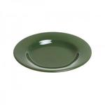 фото Тарелка глубокая керамическая, 211 мм, круглая, серия Лапсеки, зеленая, PERFECTO LINEA (17-121309)