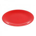 фото Тарелка обеденная керамическая, 253 мм, круглая, серия Самсун, красная, PERFECTO LINEA (16-255506)
