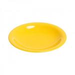 фото Тарелка глубокая керамическая, 221 мм, круглая, серия Самсун, желтая, PERFECTO LINEA (17-225117)