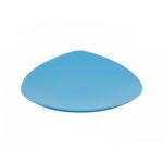 фото Тарелка десертная керамическая, 220 мм, треугольная, серия Трабзон, синяя, PERFECTO LINEA (16-321401)