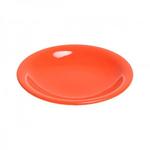 фото Тарелка глубокая керамическая, 221 мм, круглая, серия Самсун, оранжевая, PERFECTO LINEA (17-225200)