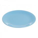фото Тарелка обеденная керамическая, 253 мм, круглая, серия Самсун, голубая, PERFECTO LINEA (16-255400)