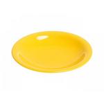 фото Тарелка глубокая керамическая, 221 мм, круглая, серия Самсун, желтая, PERFECTO LINEA (17-225117)
