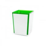 фото Стакан Spacy (Спэйси), зеленый п/прозрачный, BEROSSI (Изделие из пластмассы. Размер 72 х 83 х 109 мм) (АС20111000)