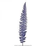 фото Изделие декоративное пальмовый лист длина 70см, фиолетовый