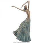 фото Статуэтка танцовщица 15.5х12.2х33.6см, коллекция ар-нуво