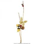 фото Изделие декоративное бабочка золотая с шарами высота 50 см, без упаковки