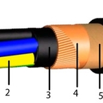 фото Кабель ВВГЭ 5х2,5
