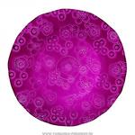 фото Тарелка флора диаметр 28 см, лиловая без упаковки
