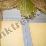 Фото №15 Рулонные шторы с коробом и направляющими