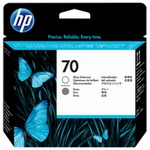 фото Расходные материалы HP HP 70 Gloss Enhancer and Grey Printhead