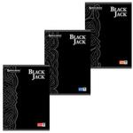 фото Тетрадь 96 л., А4, BRAUBERG (БРАУБЕРГ), клетка, выборочный лак, "Black Jack" ("Блэк Джэк"), 3 вида